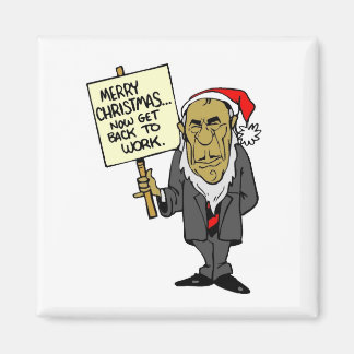 Gå tillbaka till jul Chef Magnet