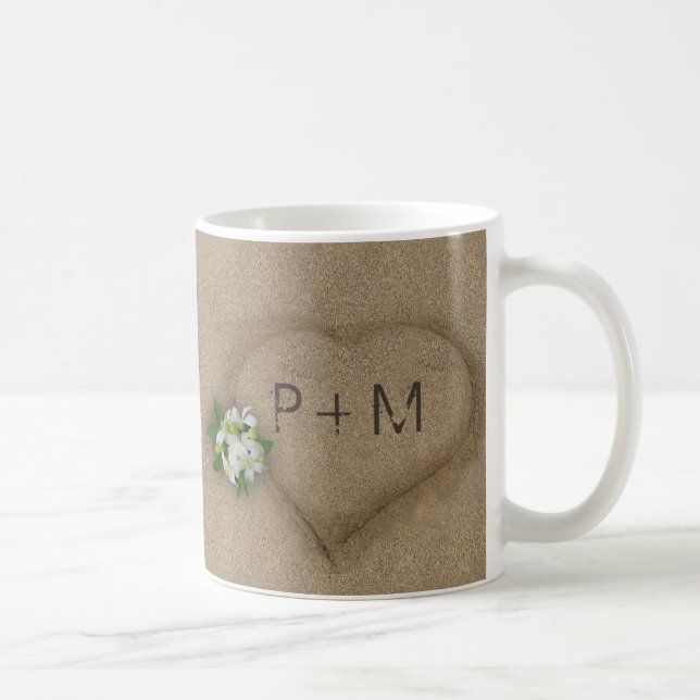 Gå tillsammans vid Beach Kaffemugg (Höger)