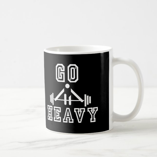 Gå tungt kaffemugg (Höger)