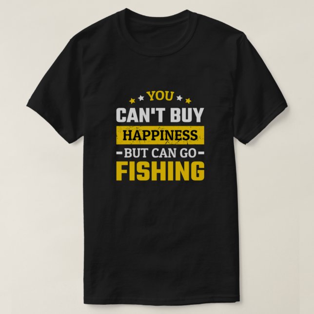 GÅ UPP I FISKE T SHIRT (Design framsida)