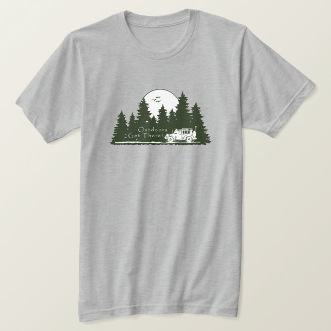Gå ut! 4x4 G T Shirt (Design framsida)