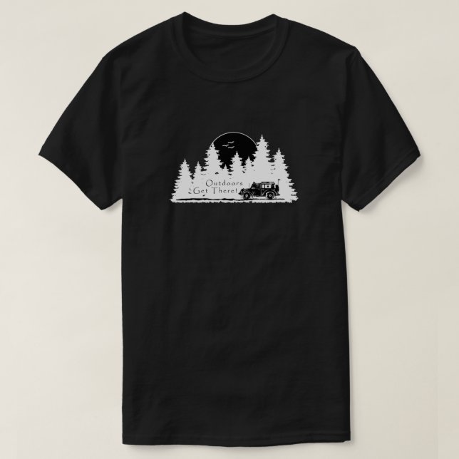 Gå ut! 4x4 t shirt (Design framsida)