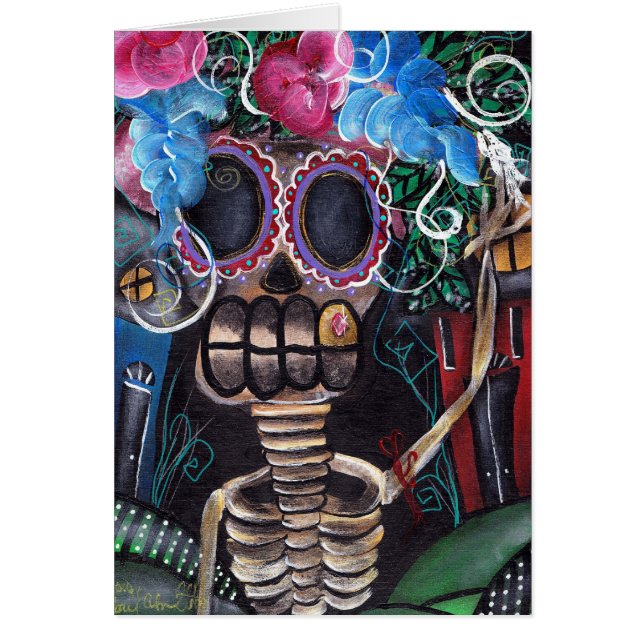 Gå ut hälsningskort (Framsidan)