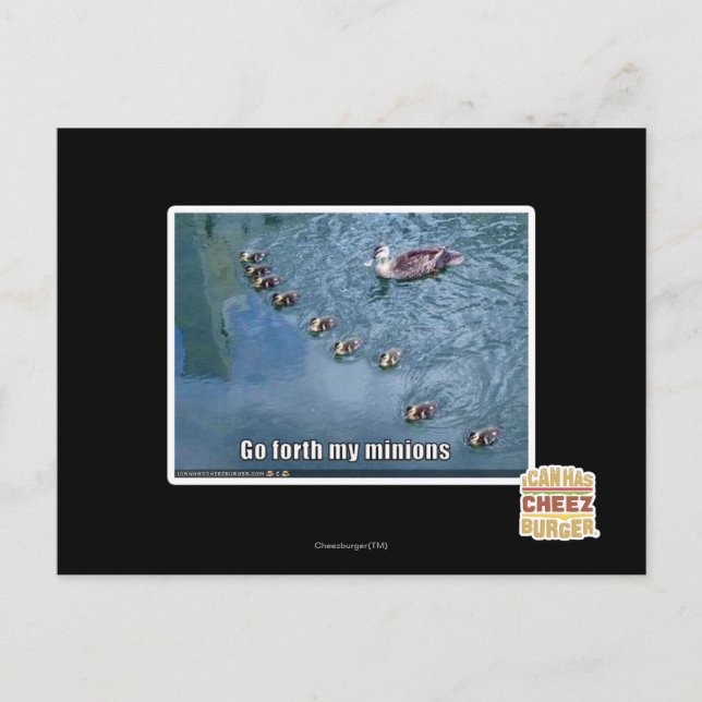 Gå ut i mina miniatyr vykort (Framsida)