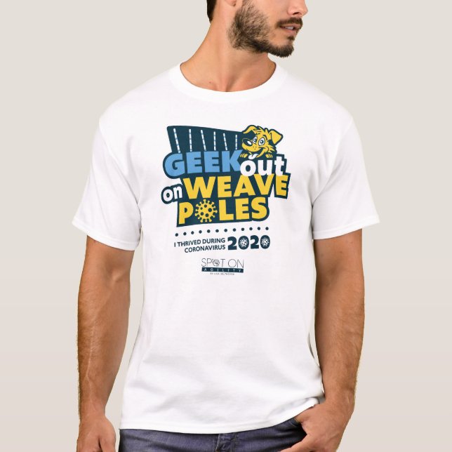 GÅ UT PÅ WEAVE POLES 2020 T SHIRT (Framsida)