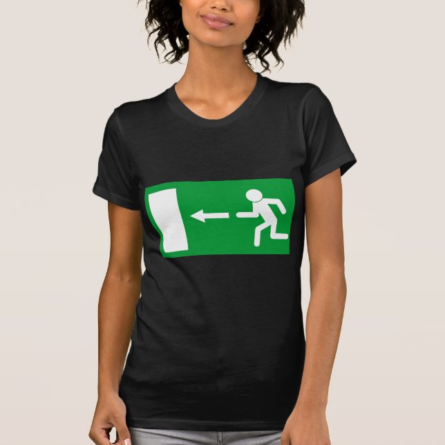 Gå ut undertecknar t-shirt (Framsida)