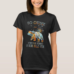 Gå ut ur det värsta scenariot i Fodral, en björnfr T Shirt