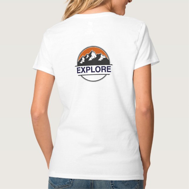 Gå Ut Var Modig T-Shirt (Baksida)