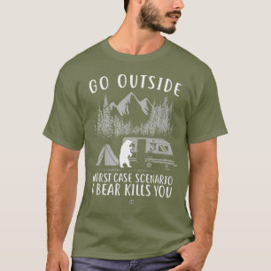 Gå utanför det värsta scenariot i Fodral, en bj T Shirt
