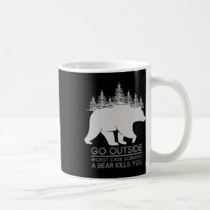 Gå utanför det värsta scenariot i Fodral, ett björ Kaffemugg