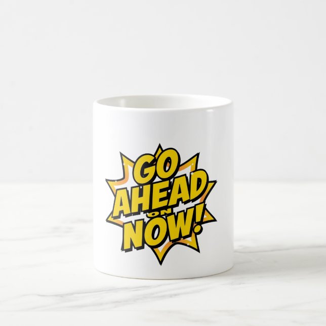 Gå Vidare Nu Kaffemugg (Center)