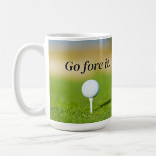 Gå vidare till Golf Game-citattkaffe Mugg