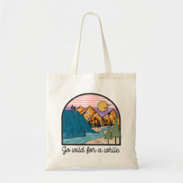 Gå Vild Äventyrs Camping Tote Bag Tygkasse