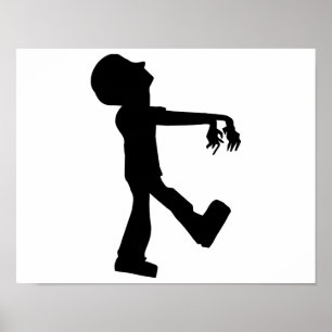 Gå zombien poster