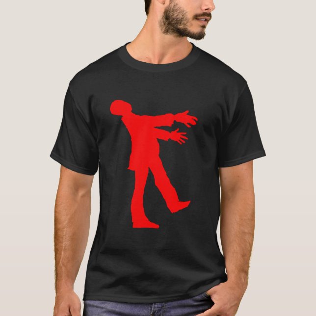 Gå ZombieT-tröja Tee Shirt (Framsida)
