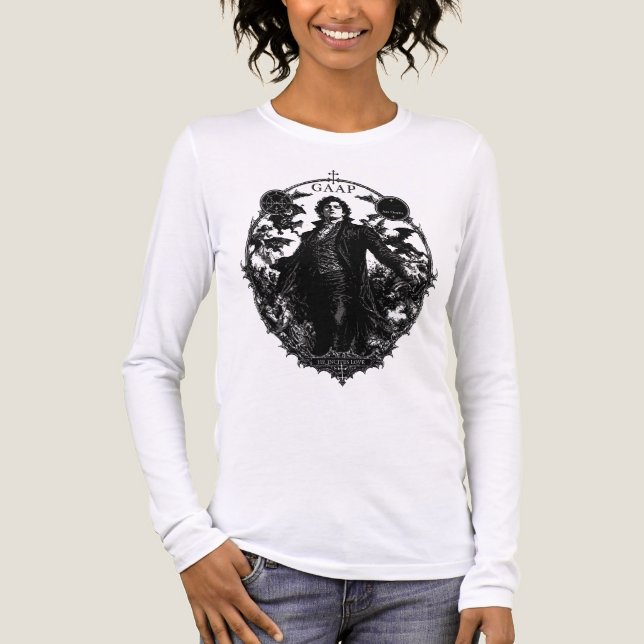Gaap-demon som människa t shirt (Framsida)