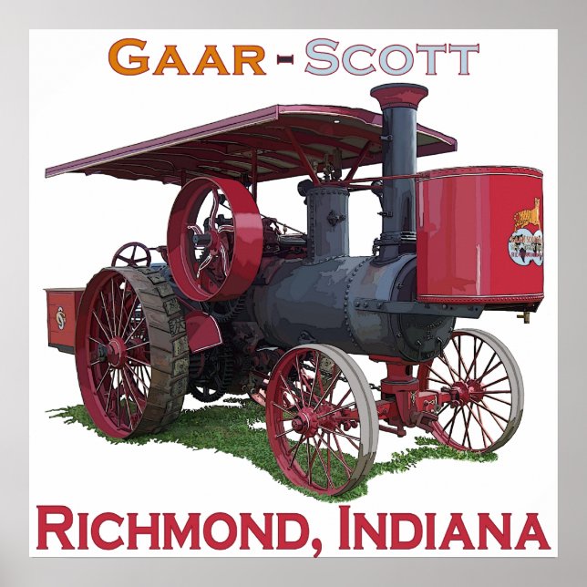 Gaar-Scott Poster (Framsidan)