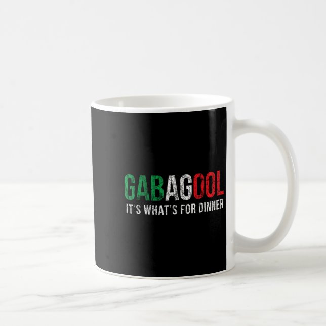 Gabagool Cacola Meat Lover New Jersey Italian Gift Kaffemugg (Höger)