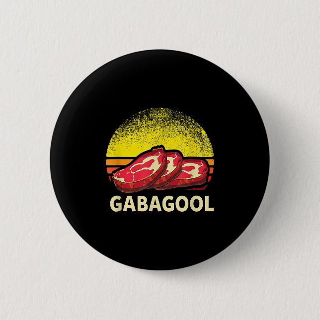 Gabagool Cacola Meat Lover New Jersey Italian Gift Knapp (Framsida)