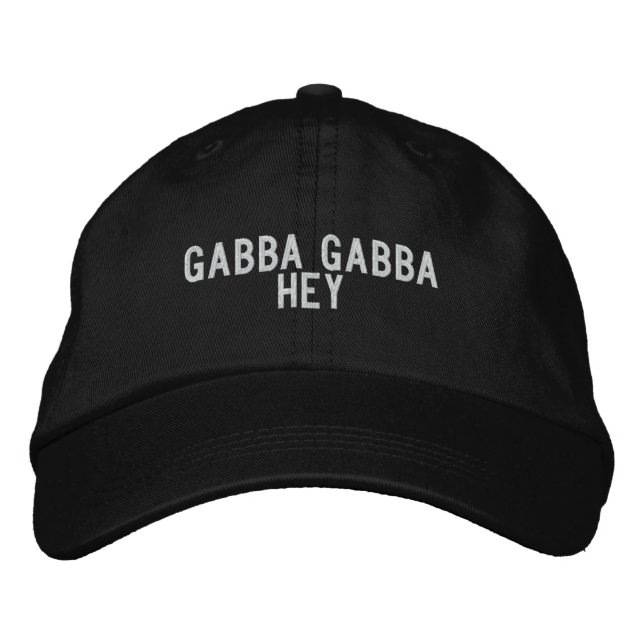gabba gabba hej broderad keps (Framsida)