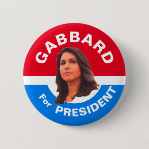 Gabbard för president knapp