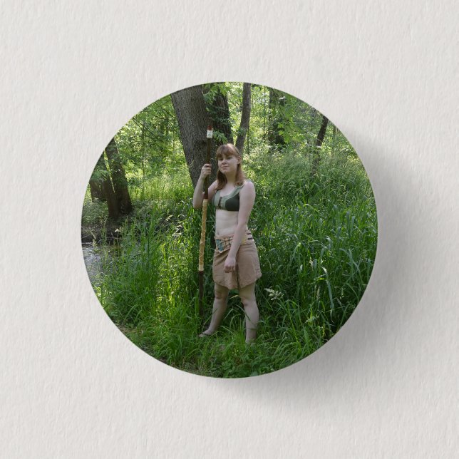 Gabby Cosplay Button Option 1 Knapp (Framsida)