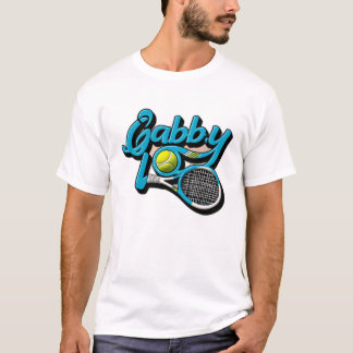 Gabby Kärlek Tennis T Shirt