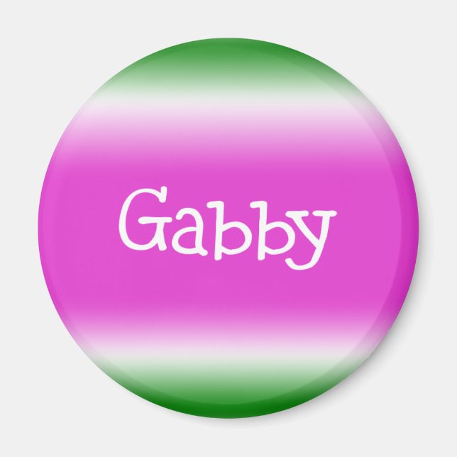 Gabby Magnet (Framsidan)