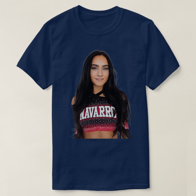Gabi Butler från Navarro Cheer Team T Shirt (Design framsida)