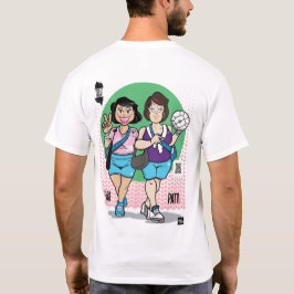 Gabi & Patti Urban City High grafisk t-shirt