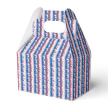 Gable Box US Patriotic Favor Box