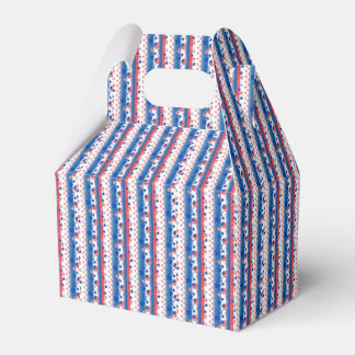 Gable Box US Patriotic Favor Box Presentaskar