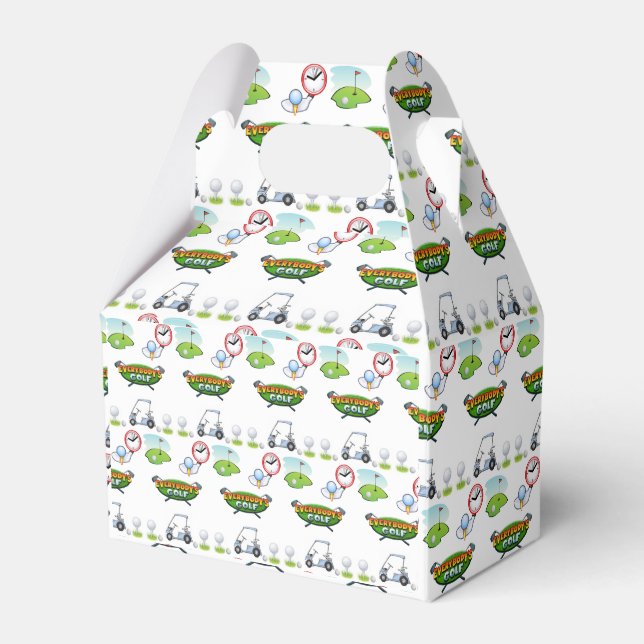 Gable Favoritbox-portar Presentaskar (Framsidan Sidan)