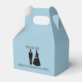 Gabled Wedding Favor Box Presentaskar