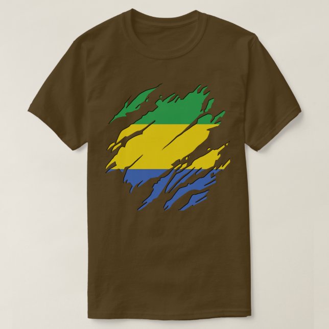 Gabon Always T Shirt (Design framsida)