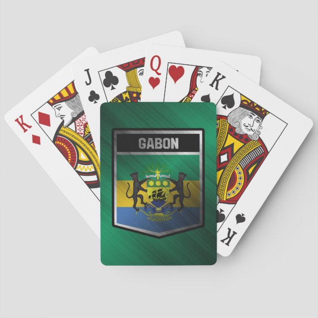 Gabon Casinokort (Baksidan)