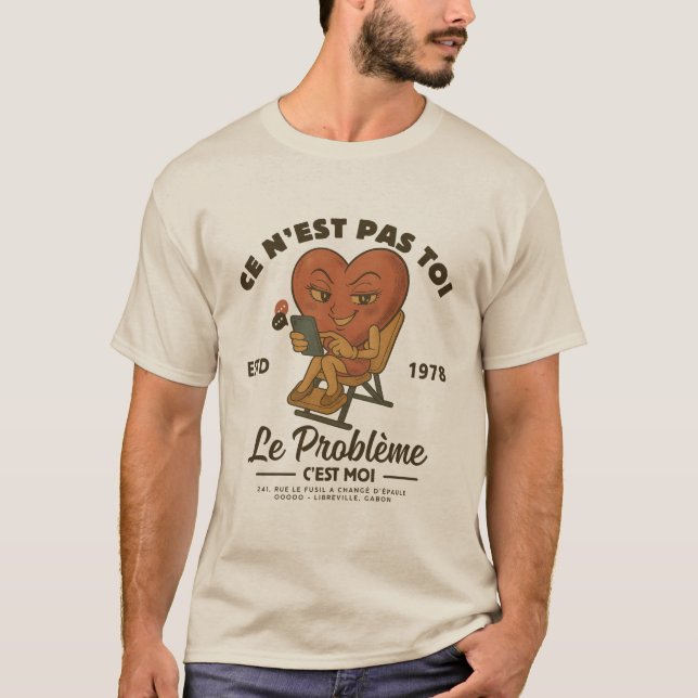 Gabon: det är inte du, det är jag t shirt (Framsida)