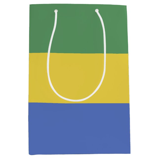 Gabon flagga (Framsidan)