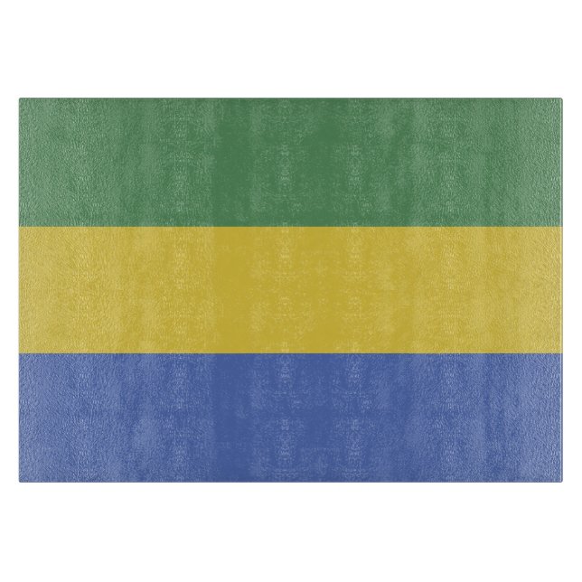 Gabon flagga (Framsidan)