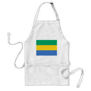Gabon Flagga Förkläde