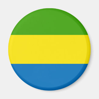 Gabon Flagga Magnet