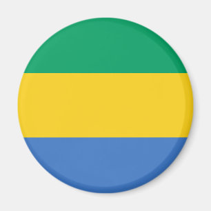 Gabon Flagga Magnet
