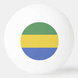 Gabon flagga pingisboll