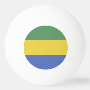 Gabon flagga pingisboll