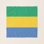 Gabon Flagga Sjal<br><div class="desc">Patriotisk flagga i Gabon.</div>