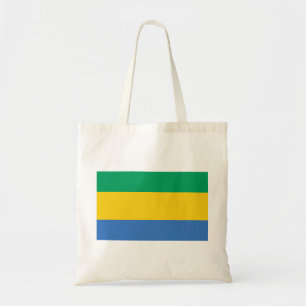 Gabon Flagga Tygkasse