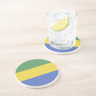Gabon flagga underlägg