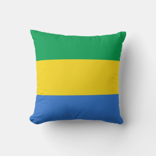 Gabon Flagga x Flaggkudde Kudde