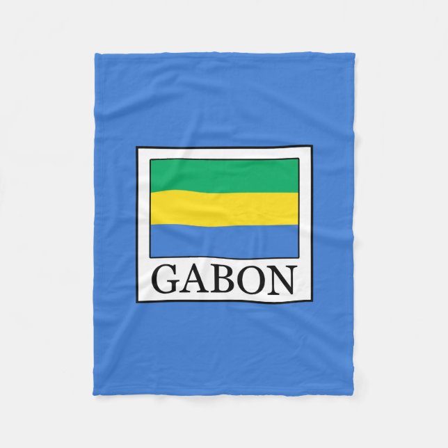Gabon Fleecefilt (Framsidan)