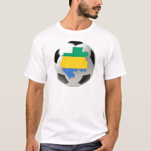 Gabon fotbollfotboll tröja